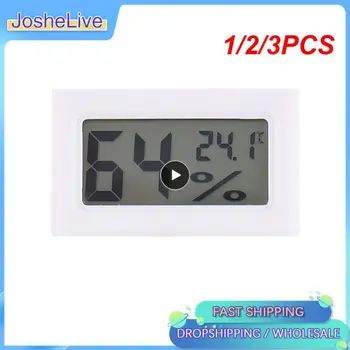 1/2/3PCS Mini LCD Digital de Interior Convenabil Senzor de Temperatură și Umiditate Metru Termometru Higrometru cu Ecartament