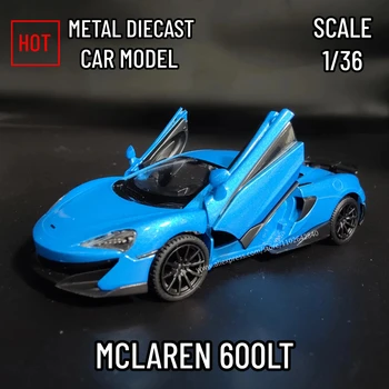 1:36 Metal turnat sub presiune Model de Masina Repilca Mclaren 600LT 650S Scară Miniaturală Vehiculul de Colectare Hobby Copil Jucărie pentru Baiat Cadou de Crăciun