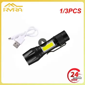 1/3PCS în aer liber Lanterna Portabil Acasă Built-in Baterie Reîncărcabilă Multi-funcție de Super-Luminos ABS Lumină Puternică