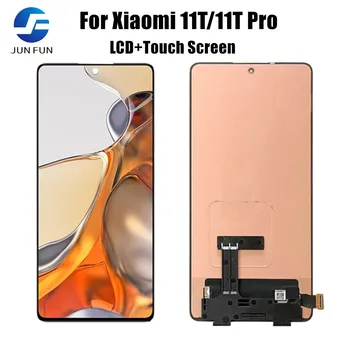 100% Original Pentru Xiaomi 11T 11T Pro 21081111RG 2107113SG Ecran LCD Panou Tactil Digitizer Pentru Mi 11T Mi 11T Pro tv lcd