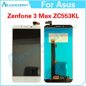 100% de Testare Pentru Asus Zenfone 3 Max ZC553KL X00DDB X00DDA X00DD Display LCD Touch Screen Digitizer Înlocuirea Ansamblului