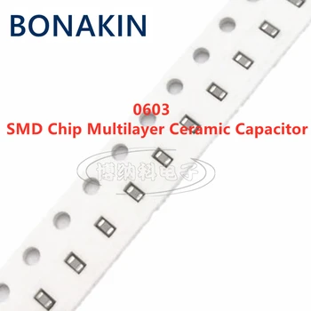 100BUC 0603 160PF 50V 100V 250V 5% 161J C0G 1608 SMD Chip Condensator Ceramic Multistrat