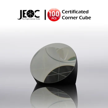 100buc JEOC Certificat Colt de Cub, cu Diametrul de 42mm, 32mm Înălțime prismă reflectorizantă, Acoperite de Argint
