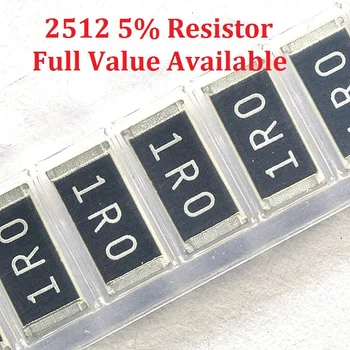 100buc/lot SMD Chip Rezistor 2512 6.8 M/7,5 M/8.2 M/9,1 M/10M/Ohm 5% Rezistenta 6.8/7.5/8.2/9.1/10/M Rezistențe 6M8 7M5 8M2 9M1