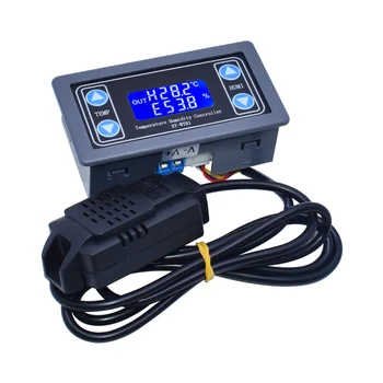 10A Termostat Digital de Temperatură și Umiditate Controler DC 6V-30V Regulatorul de temperatură Termocuplu Display LCD SHT20 Senzor de metru