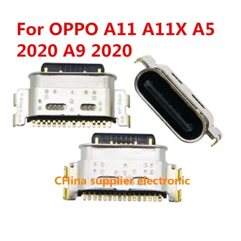 10buc-100buc USB Tip-C Conectați Portul de Încărcare Conector Soclu Pentru OPPO A11 A11X A5 2020 A9 2020