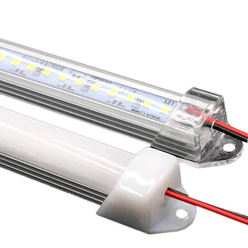 10buc LED Rigide Bara de Lumini 12V 2835 SMD Alb Cald Alb Sub Lumină Dulap Vitrina sau Cabinet de Lumină Decor pentru bucatarie