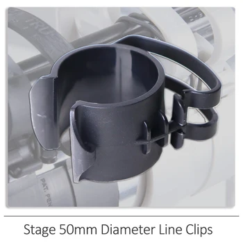 10buc/Mulțime de Gestionare a cablurilor Clemă Pentru Petrecerea Etapă 50mm Sârmă Clipuri DJ Linie Cataramă de Iluminat Profesionale Clemă de Cablu DMX