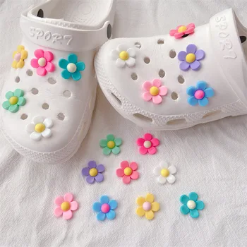 10buc Pantofi Farmecele pentru Crocs DIY Floare Detasabila Decor Catarama pentru Croc Pantofi Farmec Accesorii de Petrecere Copii Fete Cadou