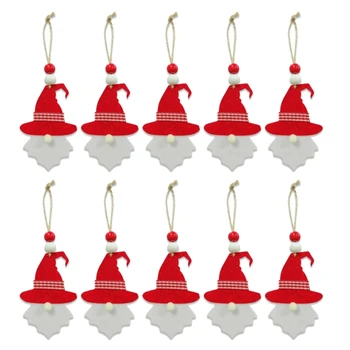10buc/set Decoratiuni pentru Pomul de Crăciun Versatil Agatat Ornament de Anul Nou Pandantiv