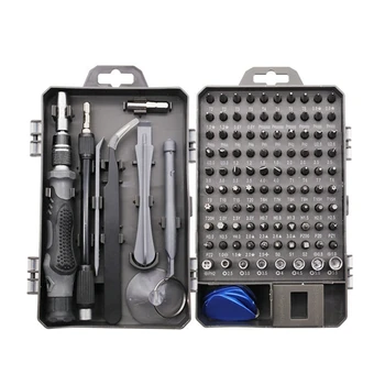 115-În-1 Șurubelniță Kit Combinate Cu Multi-Specificații Telefon Mobil, Calculator Demontare Instrumente De Întreținere Kit