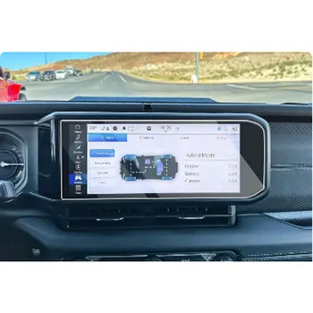 12.3 inch LCD de Navigare GPS Centrul de Control sticla Touch Screen folie Protectoare Pentru Jeep Wrangler 2024