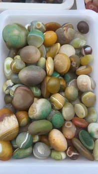 1kg/lot Naturale Gobi, Agate, Ochi de Piatră Ciudat pietre în formă de Ou Amorf amuleta cu Ridicata în vrac capacitate Puternică de mai Multe culori