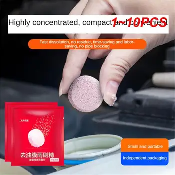 1~10BUC Bubble Comprimate Efervescente Parbriz Auto Curățare Tablete Profesionale Auto Curat de Sticlă de Spălare Auto și Întreținere