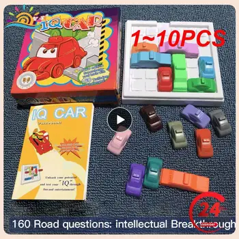 1~10BUC Copii Cadouri Haioase IQ de Învățământ Mașină de Jucărie Provocare Masina Huarong Drum Intelectuală a Copiilor Problemă