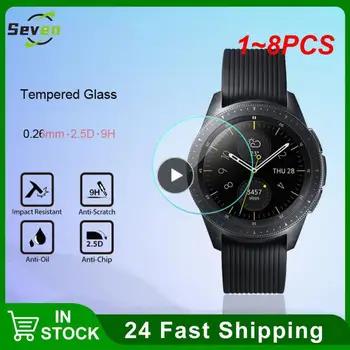 1~8PCS Temperat Pahar Ecran Protector Pentru Galaxy Watch 4 Classic 42 44 40 MM Ceas Inteligent Pentru a Viziona 46MM 42MM Geam