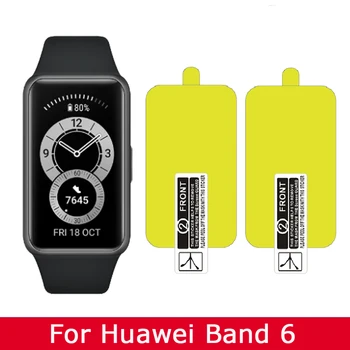 2/4/8pcs Moale TPU Folie de Protectie pentru Huawei Band 6 Ecran Protector pentru Huawei Band 6 Brățară Inteligent Accesorii care Nu sunt de Sticlă