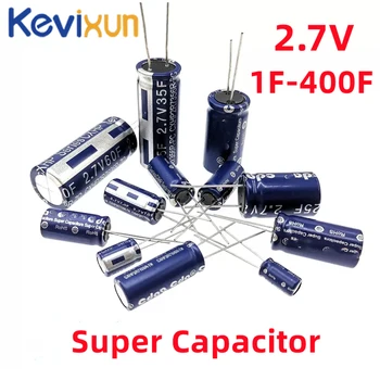 2.7 V Supercapacitor 1/2/3/6.8/8/10/15/20/30/40/50/80/90/100/120/200/300/400F Farah Condensator Vehicul Recorder Super-Condensator