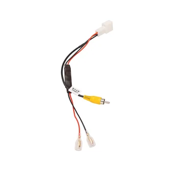 2 buc 4 Pin Auto Reverse Camera de Reținere Cabluri Cablu Adaptor Conector potrivit pentru Toyota