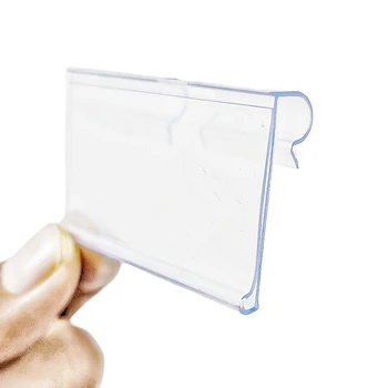 200pcs H3cm Plastic PVC Preț Semn Etichetă Display Stea Cârlig Titularii Supermarket Raft de Depozitare