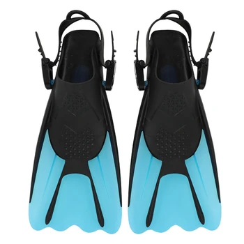 2023 Adult Profesionale Noi De Înot De Formare De Scurtă Aripioare Confortabil Anti-Alunecare Aripioare Reglabile Snorkeling, Înot, Scufundări Aripioare