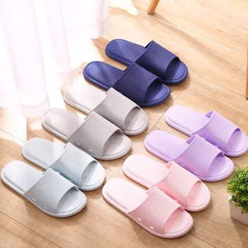 2023 Moda Concis Femei Papuci Noi de Vara Plat Usoare PVC Baie, Papuci de Confort Masaj Femei Interioară, Tobogane