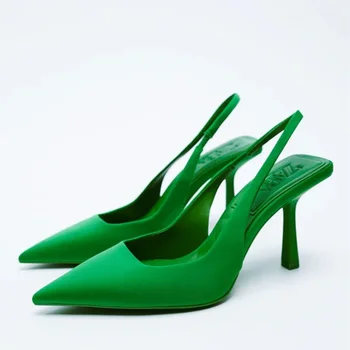 2023 Noi de Toamna pentru Femei Pantofi pentru Femei de Moda Pompe Subliniat Toe Tocuri inalte Superficial Sandale pentru Femei Pantofi pentru Femei Zapatos Mujer