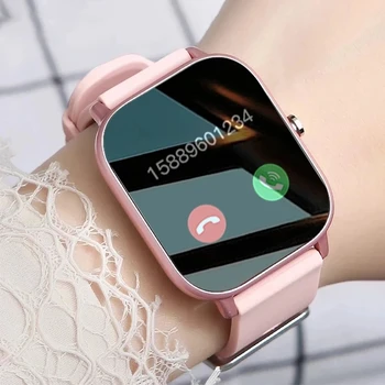2023 Nou Ceas Inteligent Pentru Barbati Femei Cadou Ecran Tactil Complet De Fitness Sport Ceasuri Bluetooth Apeluri Digital Ceas Smartwatch
