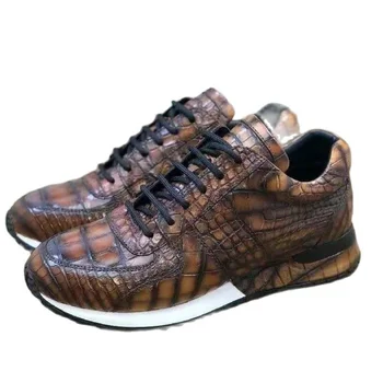 2023 new sosire piele de Crocodil Piele naturala casual pantofi pentru bărbați,031