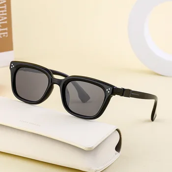 2024 Noua Moda Polarizate Cadru Pătrat Femei ochelari de Soare pentru Femei Stil coreean de protecție Solară Elegant Protecție UV400 ochelari de Soare