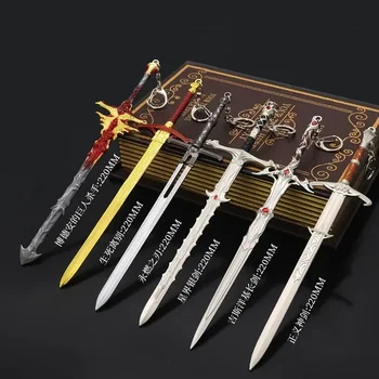 22CM Baldur ' s Gate 3 Săbii Katana, Metal Githyanki Lama de Oprimați Suflete Longsword Joc Periferice Modelul Samurai Cadou Jucarii