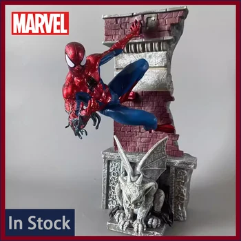 28cm Anime Spider Man Figura de Acțiune Eroică Expediție Venin Spiderman Figurine Model Colec Decorare Camera Ornament Jucarii si Cadouri