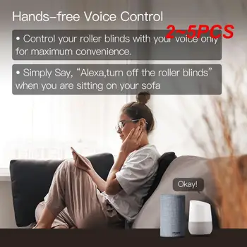 2~5 BUC Jaluzele Întrerupător 90-250v Voice Control Functioneaza Cu Domiciliu Alexa Cu Control de la Distanță Inteligent Viață