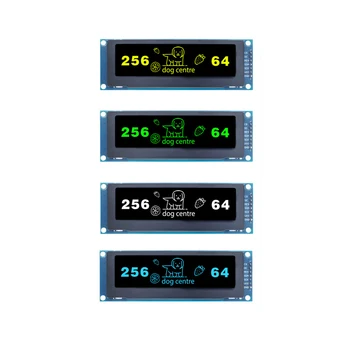 3.12 inch OLED Display Module, 256x64 , 7 pini Interfață SPI, SSD1322 Serie de Afișare