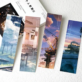 30 Buc/set Sunny Marcaj Hârtie Stil Japonez Ilustrație de Carte Markeri Mesaj de Card de Papetărie