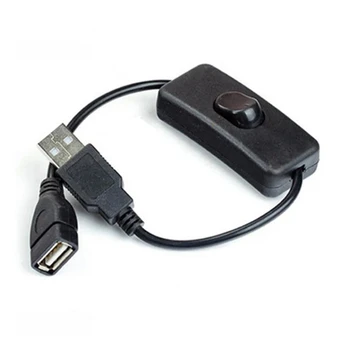 30cm Cablu USB cu Comutator ON/OFF, Cablu de Extensie de Comutare pentru USB, Lampa USB Fan Linia de Alimentare cu Energie Durabil VÂNZARE FIERBINTE Adaptor