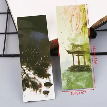 30pcs pentru Creative Hârtie Chinezească Marcaje Pictura Carduri Retro Frumos