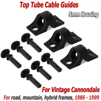 3pcs Cablu Cannondale Top Tube-Ghid de Cablu Kit Pentru Biciclete Rutiere Biciclete de Epocă Pentru drum, munte și hibrid cadre 1986-1999
