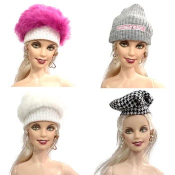4 Buc/set Princess Papusa de Moda Pălării Frumoase AccesspriesFor Papusa Barbie pentru Copii Cadouri Păpușă Jucărie