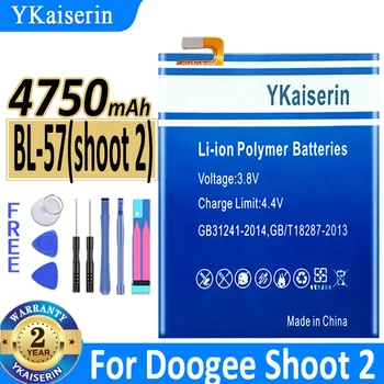 4750mAh YKaiserin Baterie BL-57 BL57 (trage 2) Pentru Doogee Shoot2 Bateria