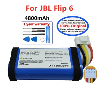 4800mAh 100% Original Nou Baterie Pentru JBL Flip 6 Flip6 de Înaltă Calitate Vorbitor Bluetooth Baterie Bateria Batteri Rapid de Transport maritim