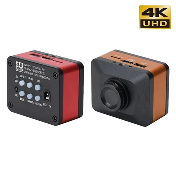 4K UHD 2K FHD 60FPS Industriale Camera Lupa Electron Microscop Digital pentru Reparații de Telefon Lipit pe PCB
