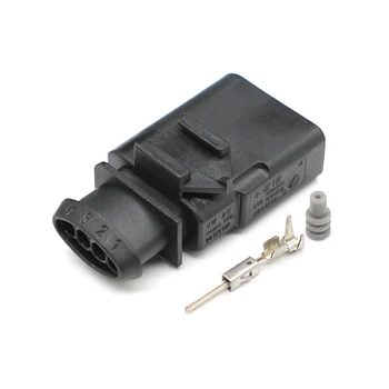 4Pin 1K0973804 Auto conector 1,5 mm Senzor de plug Masculin feminin conector terminal Suplimentar și sigiliu