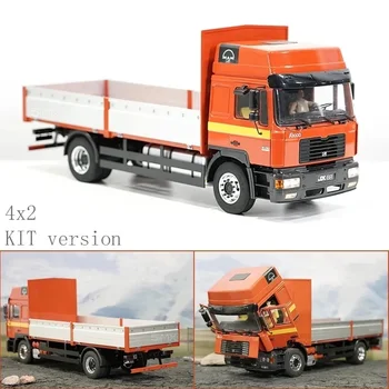 4x2 Aliaj de Aluminiu Deschide Versiunea KIT Tractor Camion 1/14 Pentru Tamiya RC Remorca Basculanta MAN F2000 Diy Auto Piese