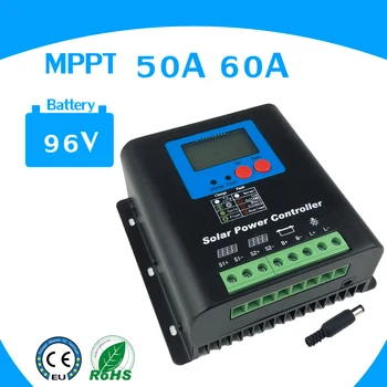 50A 96V MPPT Controler de Încărcare Solară,Utilizarea Acasă 96V Baterie controler de încărcare solar panou solar reglementare 96V LCD baterie