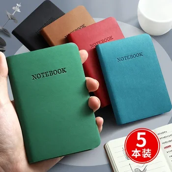5Pcs A7 Mini Notebook Portabil de Buzunar Notepad Memo Jurnal Planificator Agenda Organizer de Birou Școala de Papetarie