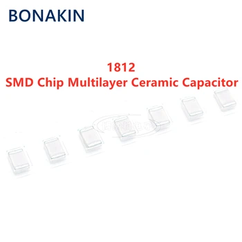 5pcs 1812 22NF 223J 500V 630V 1000V ±5% NPO C0G SMD Chip Condensator Ceramic Multistrat