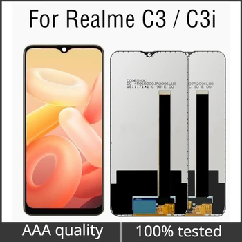 6.2 inch Pentru Realme C3 RMX2027 RMX2020 Display LCD Touch Screen Digitizer Înlocuirea Ansamblului Pentru Realem C3i LCD