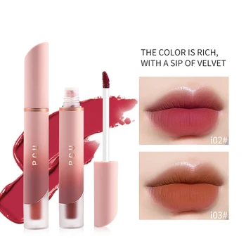 6 Culori Velvet Matte Lip Gloss De Lungă Durată Fără Decolorare Ruj De Buze Rezistent La Apa Tentă De Sex Feminin Glazura De Buze De Buze Machiaj Cosmetice