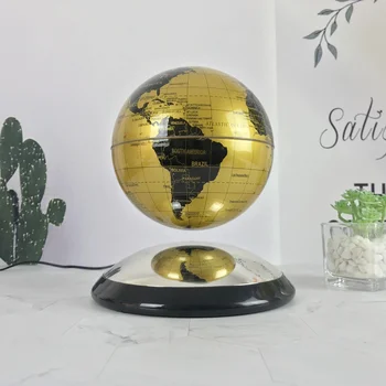 6 Inch Creative Levitatie Magnetica Plutitoare Glob Harta Lumii cel Mai bun Desktop Decor de Crăciun Compania cadou de aniversare